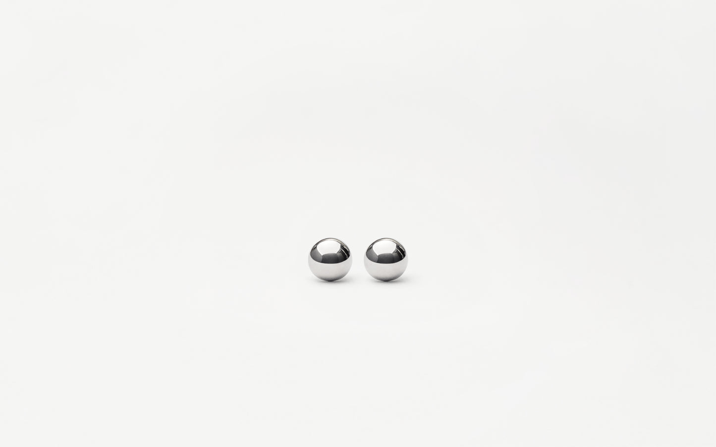 MH 925 Ellipse Earrings I recycled sterling silver minimalist design